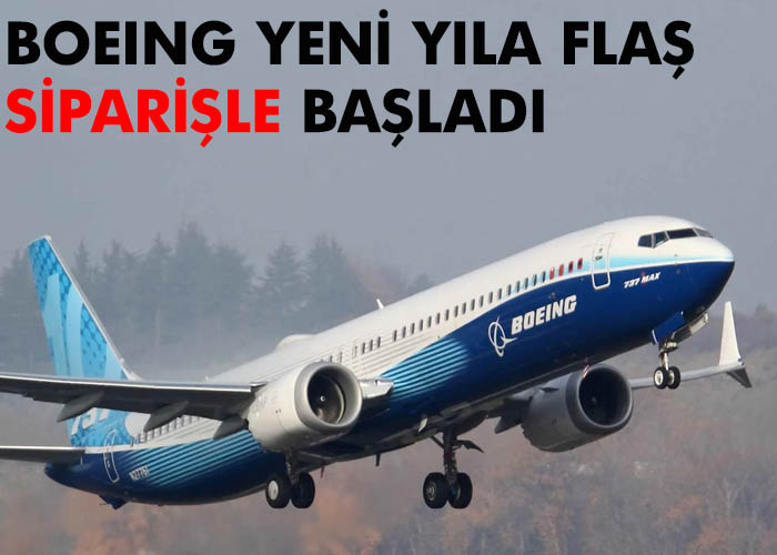 Boeing ve Alaska’dan dev sipariş
