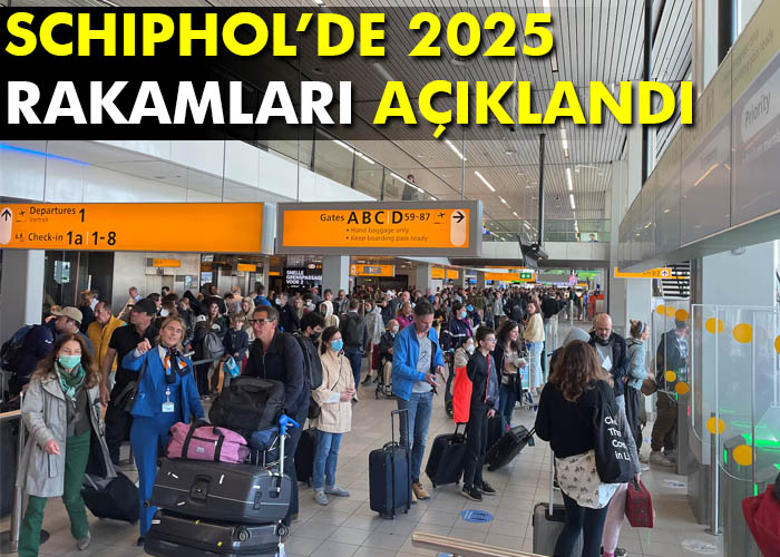 Schiphol’de 2025 rakamları açıklandı