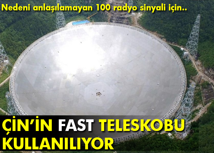Çin’in dev teleskobu uzaylı sinyali arıyor