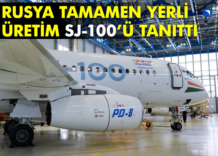 Rusya yerli SJ-100’ü tanıttı