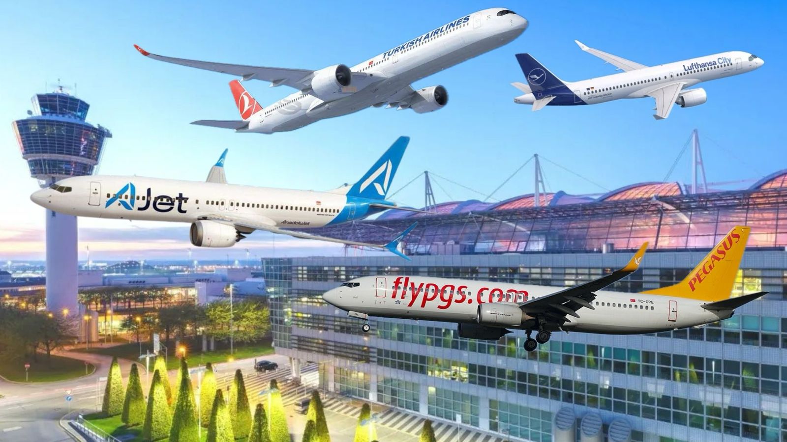 İstanbul-Münih arasında yaz sezonunda haftalık 66 sefer yapılacak