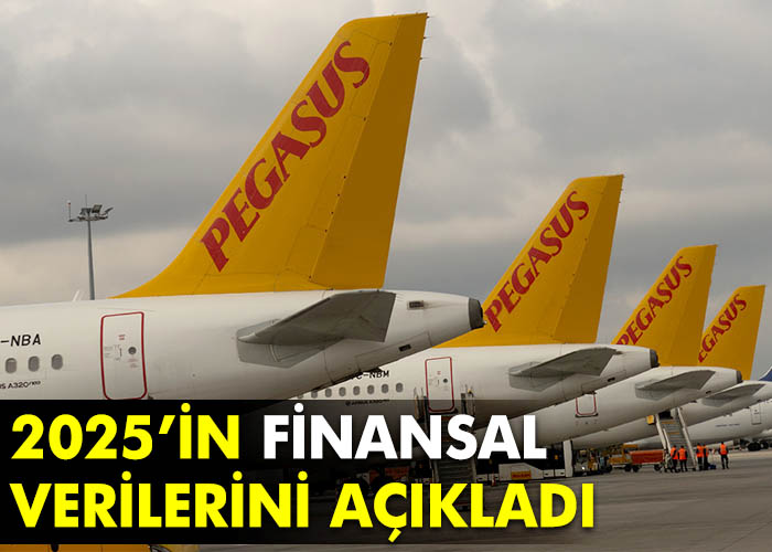 Pegasus finansal verilerini açıkladı
