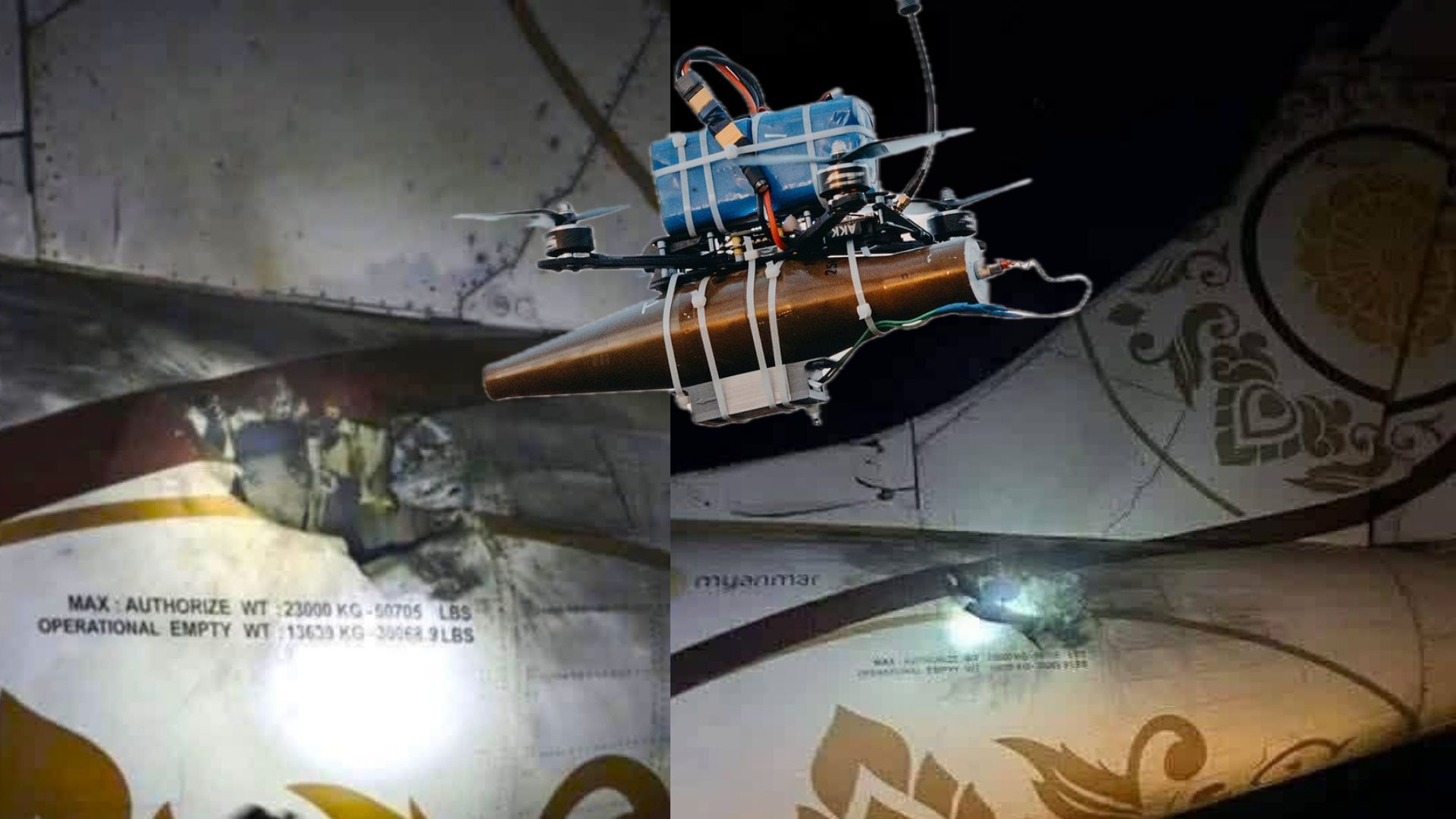 Myanmar’da ATR72’ye drone saldırısı