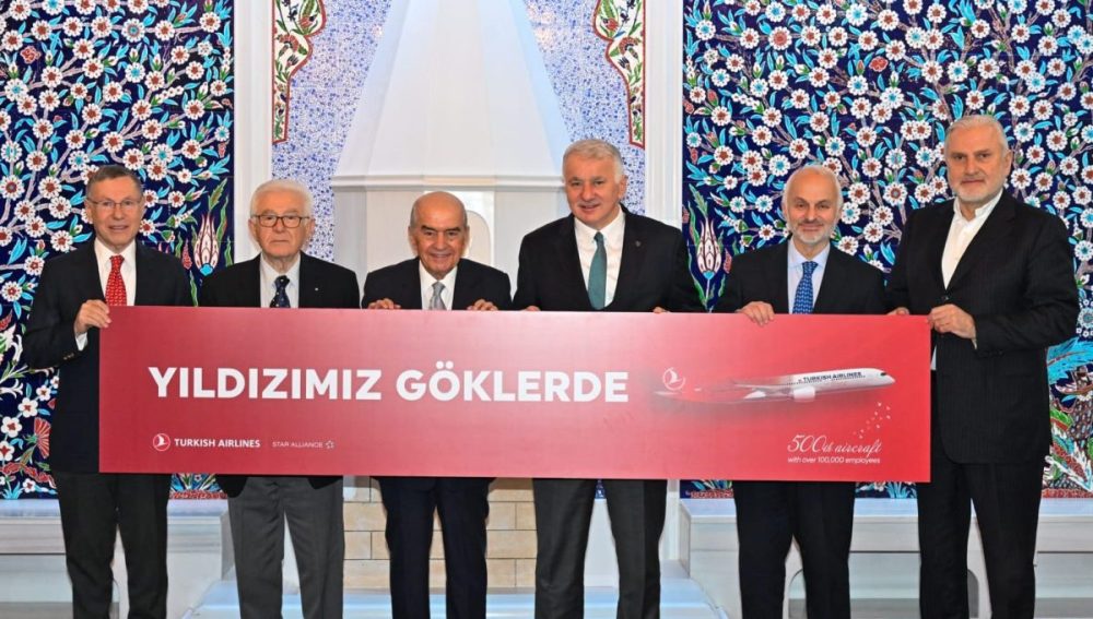 THY Genel Müdürleri iftarda 500’üncü uçağı kutladı