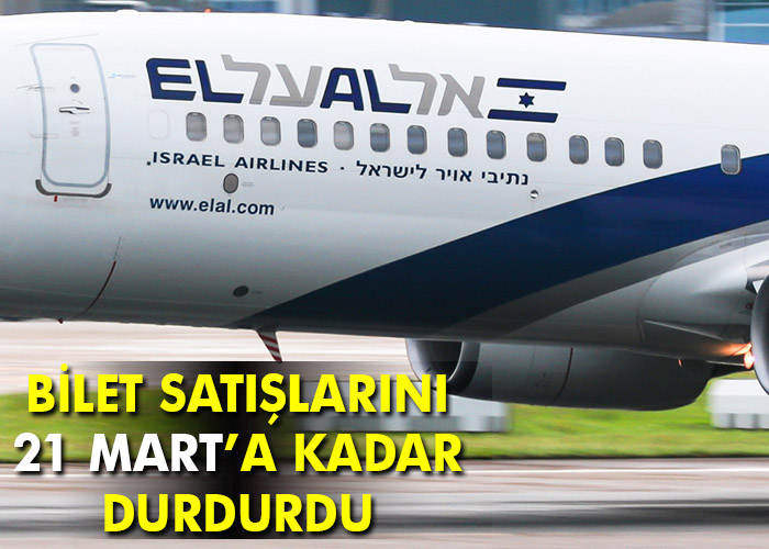 El-Al bilet satışlarını durdurdu