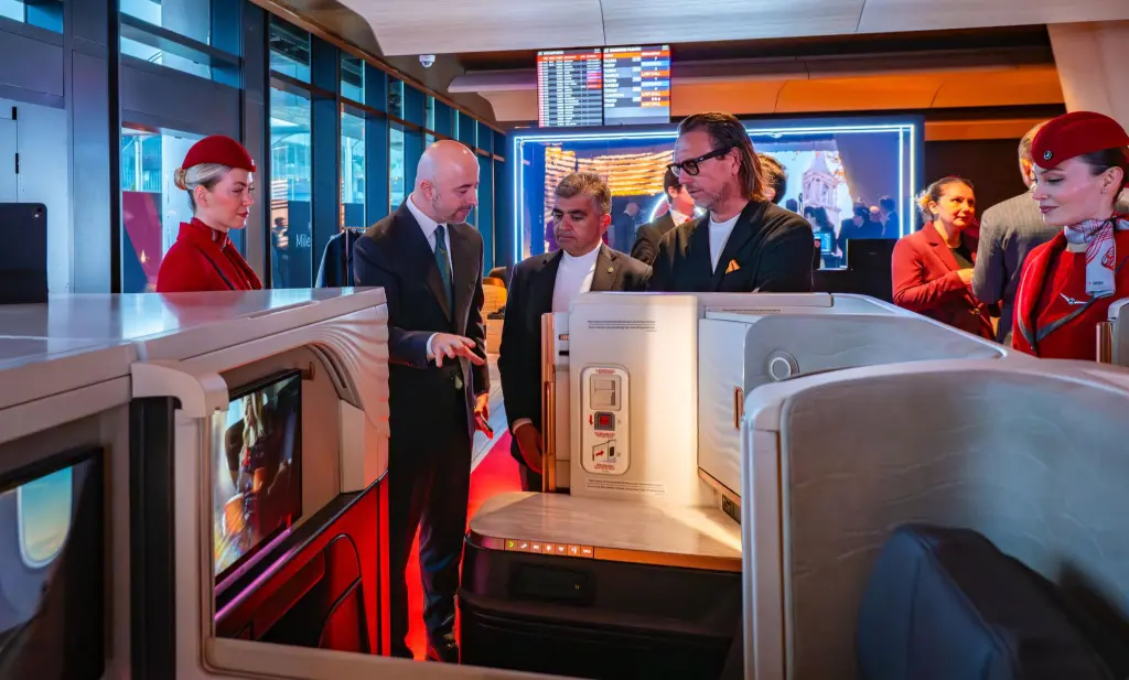 THY İstanbul Havalimanı’nda iç hat CIP salonunu yeniliyor